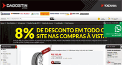 Desktop Screenshot of dagostinpneus.com.br