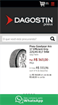 Mobile Screenshot of dagostinpneus.com.br